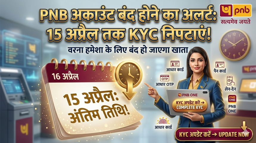 PNB Account Alert: 15 अप्रैल तक निपटा लें ये जरूरी काम, वरना हमेशा के लिए बंद हो जाएगा आपका बैंक खाता