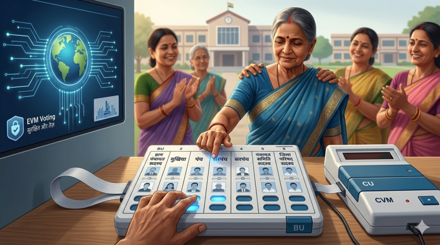 Bihar Panchayat Election 2026: एक बटन और 6 वोट! बिहार पंचायत चुनाव में पहली बार 'मल्टी पोस्ट EVM' का धमाका; जानें कैसे बदलेगा वोटिंग का अंदाज