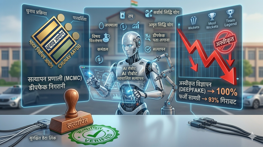 AI और फर्जी कंटेंट पर इलेक्शन कमीशन की स्ट्राइक: अब विज्ञापन से पहले लेना होगा 'सर्टिफिकेट', सोशल मीडिया अकाउंट्स की भी देनी होगी जानकारी