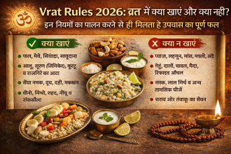 Vrat Rules 2026: व्रत में क्या खाएं और क्या नहीं? इन नियमों का पालन करने से ही मिलता है उपवास का पूर्ण फल