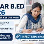 Bihar BEd Answer Key 2026