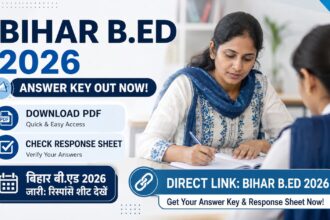 Bihar BEd Answer Key 2026